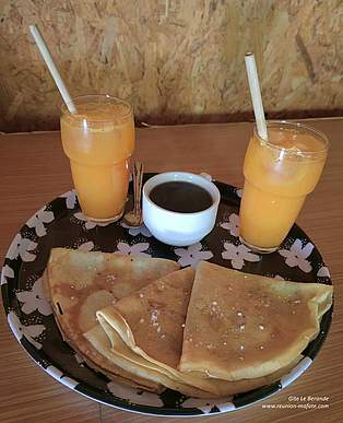 Petit déjeuner Gîte Le Berande - Ilet des Lataniers - Mafate